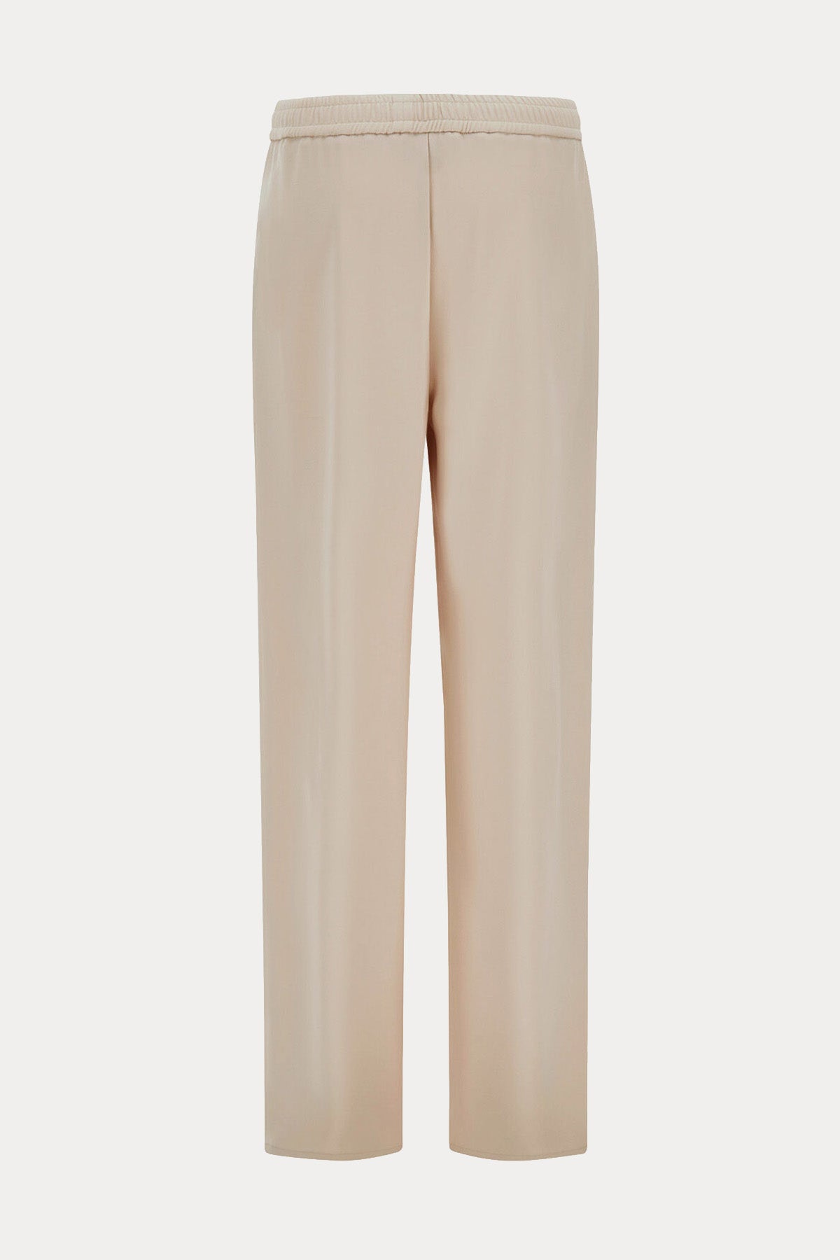 Herno Regular Fit Beli Lastikli Krep Pantolon