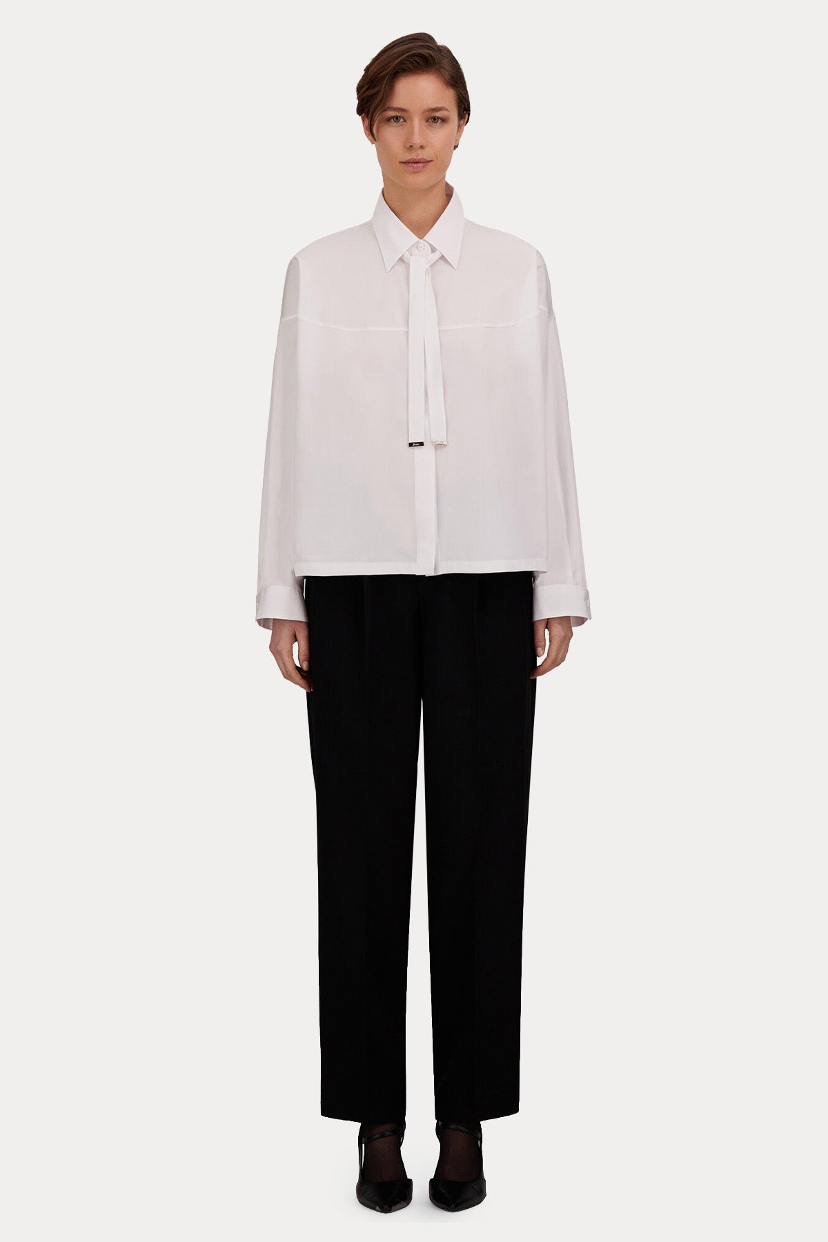 Herno Tek Pile Yandan Cepli Streç Twill Pantolon