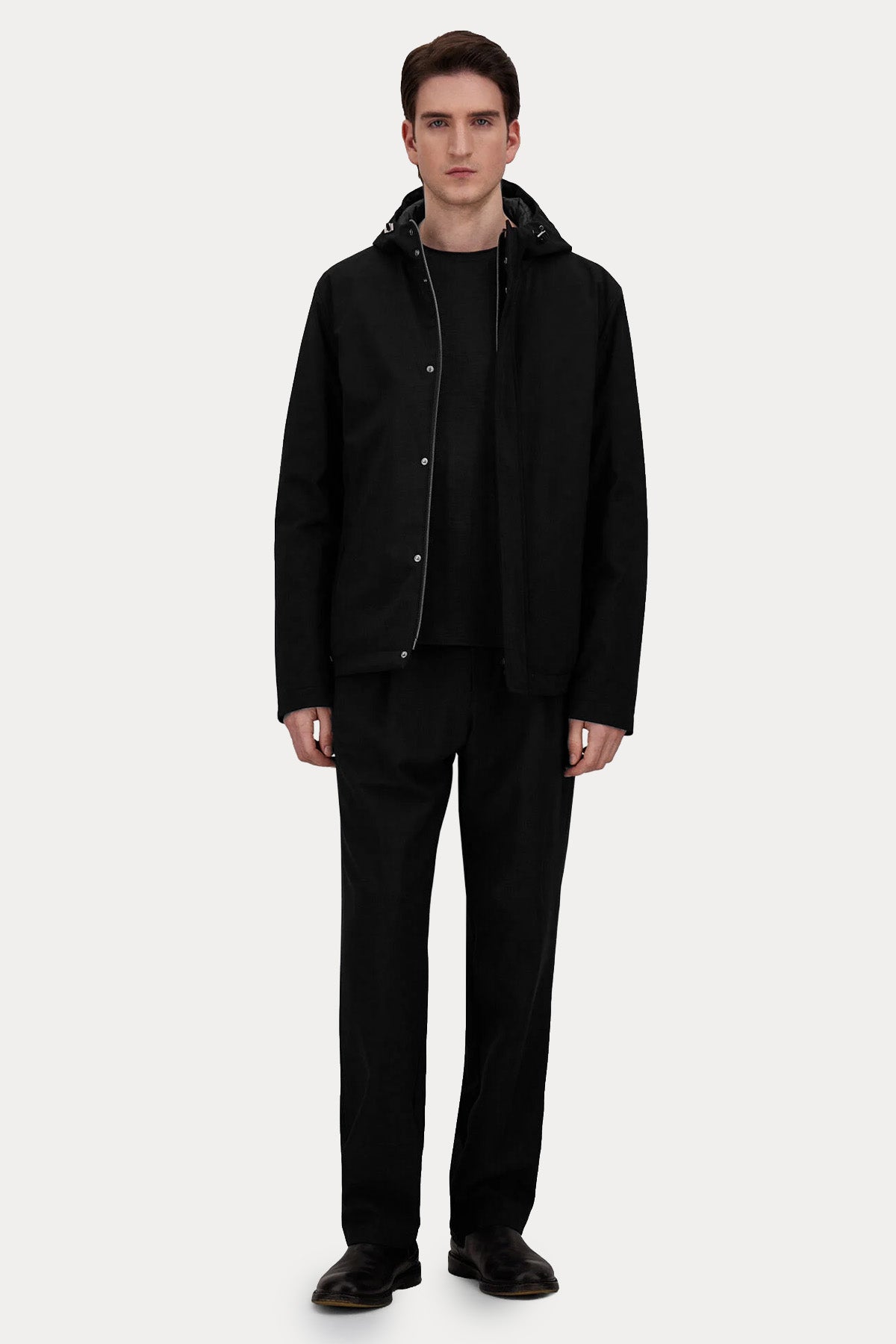 Herno Regular Fit Kapüşonlu Streç Puffer Mont