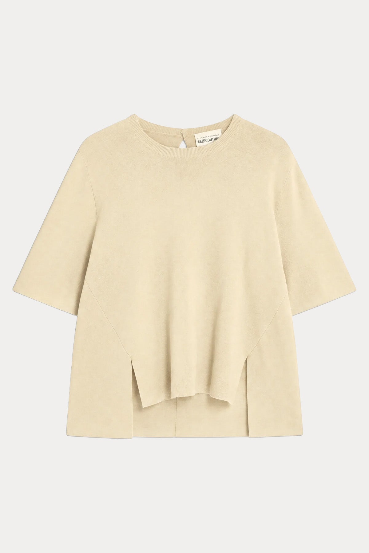 Semicouture Relaxed Fit İnce Örgü Triko
