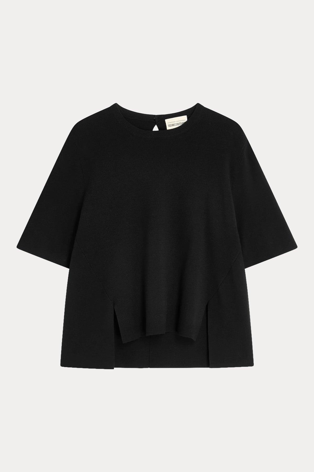 Semicouture Relaxed Fit İnce Örgü Triko