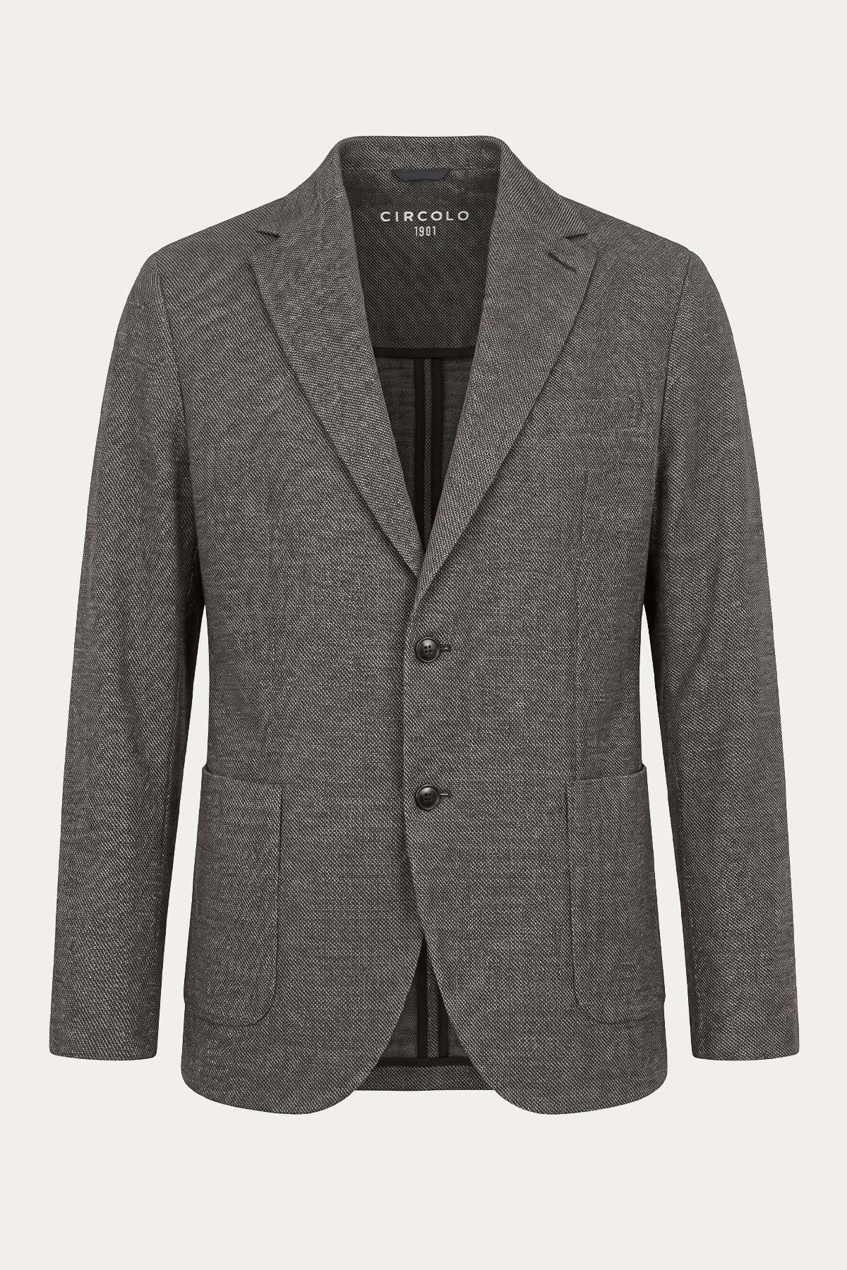Circolo 1901 Spor Cepli Streç Blazer Ceket