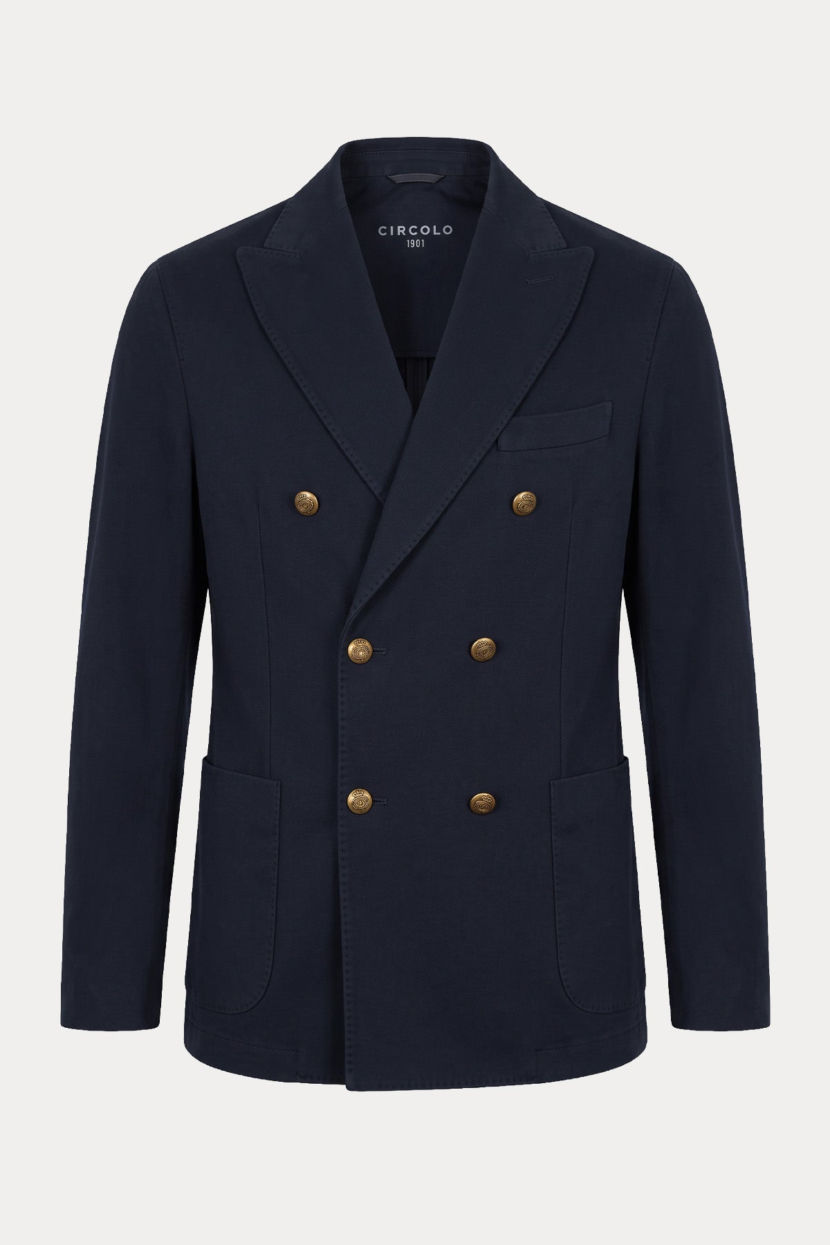 Circolo 1901 Kruvaze Yün Blazer Ceket