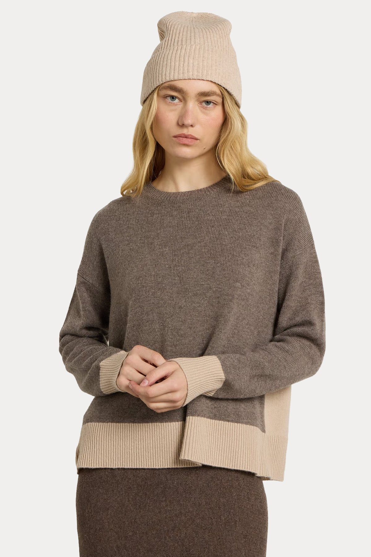 Majestic Relaxed Fit Kaşmir Örgü Yün Triko
