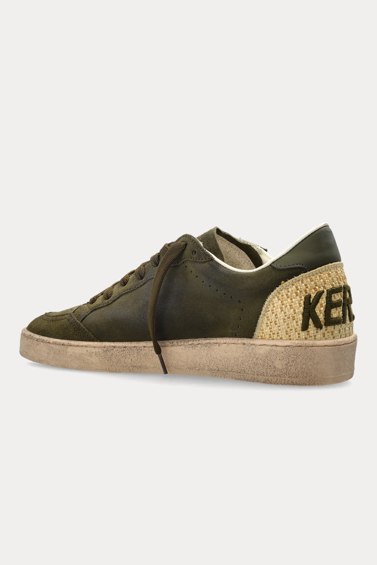 Golden Goose Ball-Star Payetli Süet Sneaker Ayakkabı
