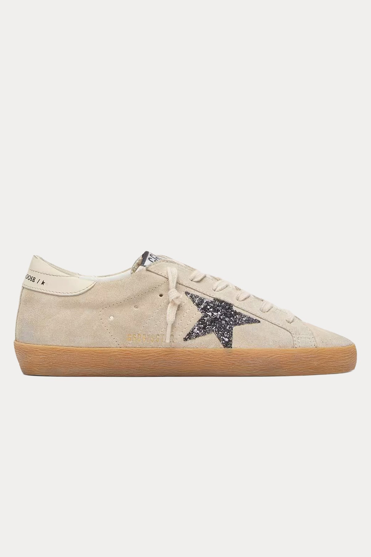 Golden Goose Super-Star Payetli Süet Sneaker Ayakkabı