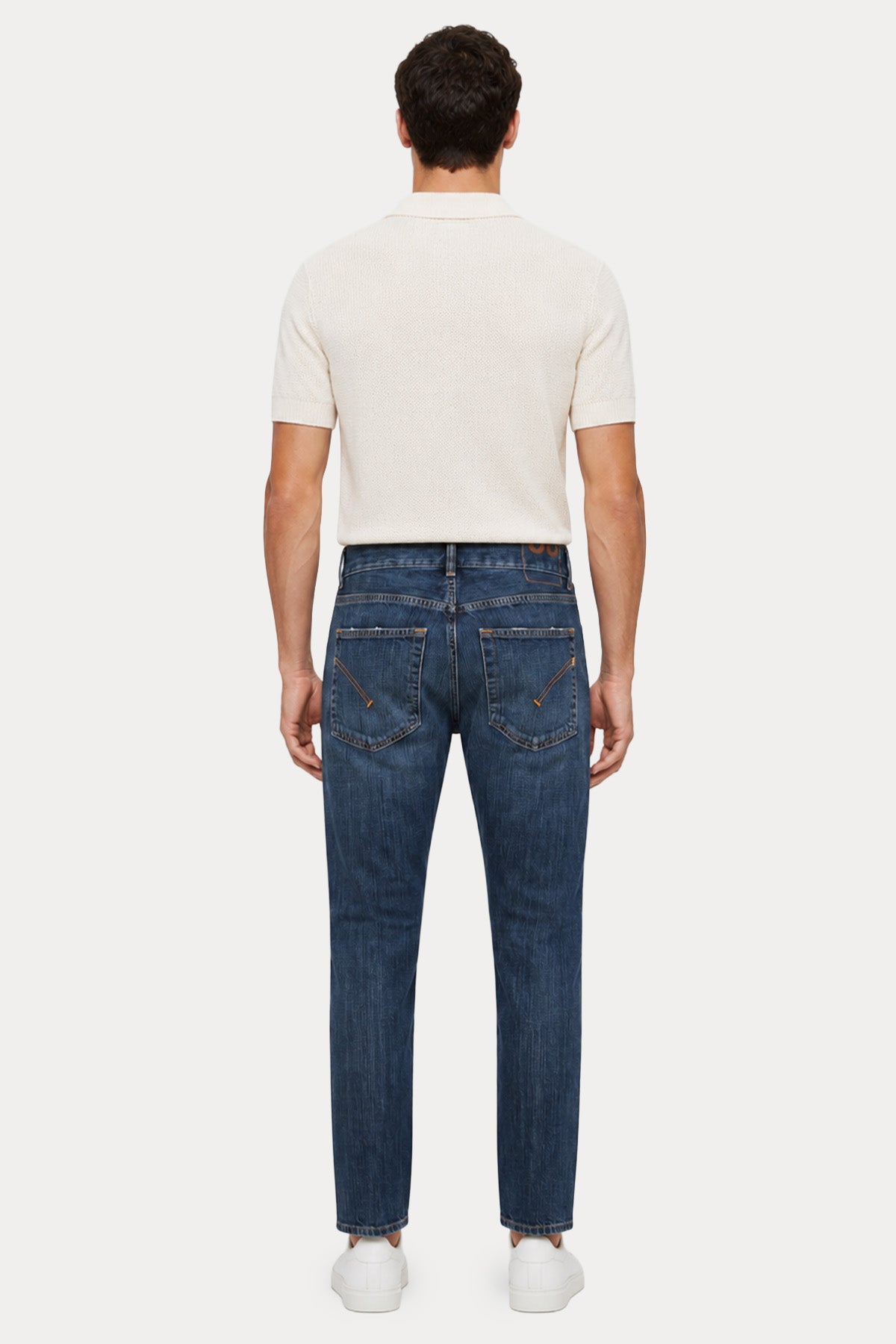 Dondup Dian Carrot Slim Fit Yıkamalı Jeans