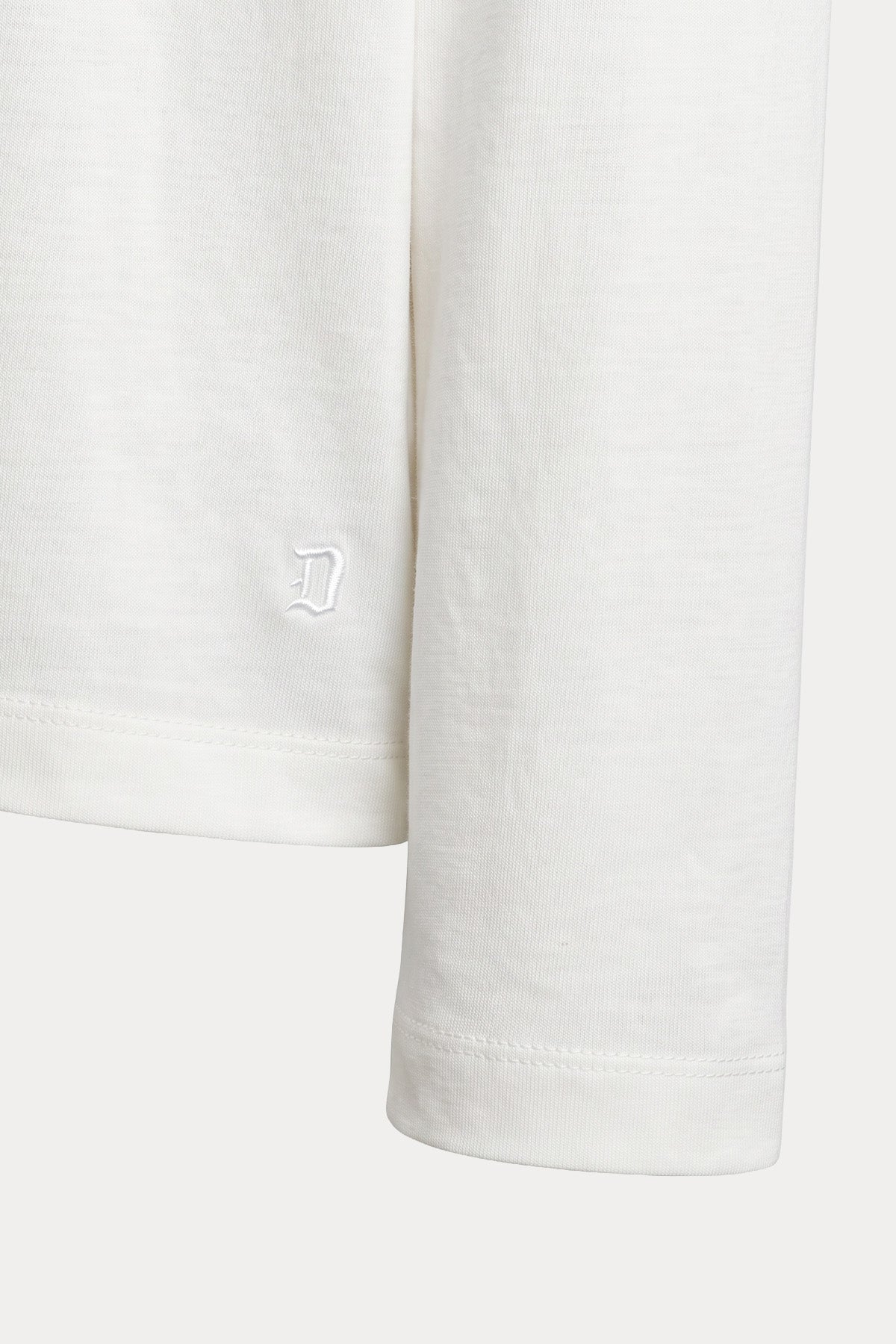 Dondup Regular Fit Düğmeli Yuvarlak Yaka T-shirt