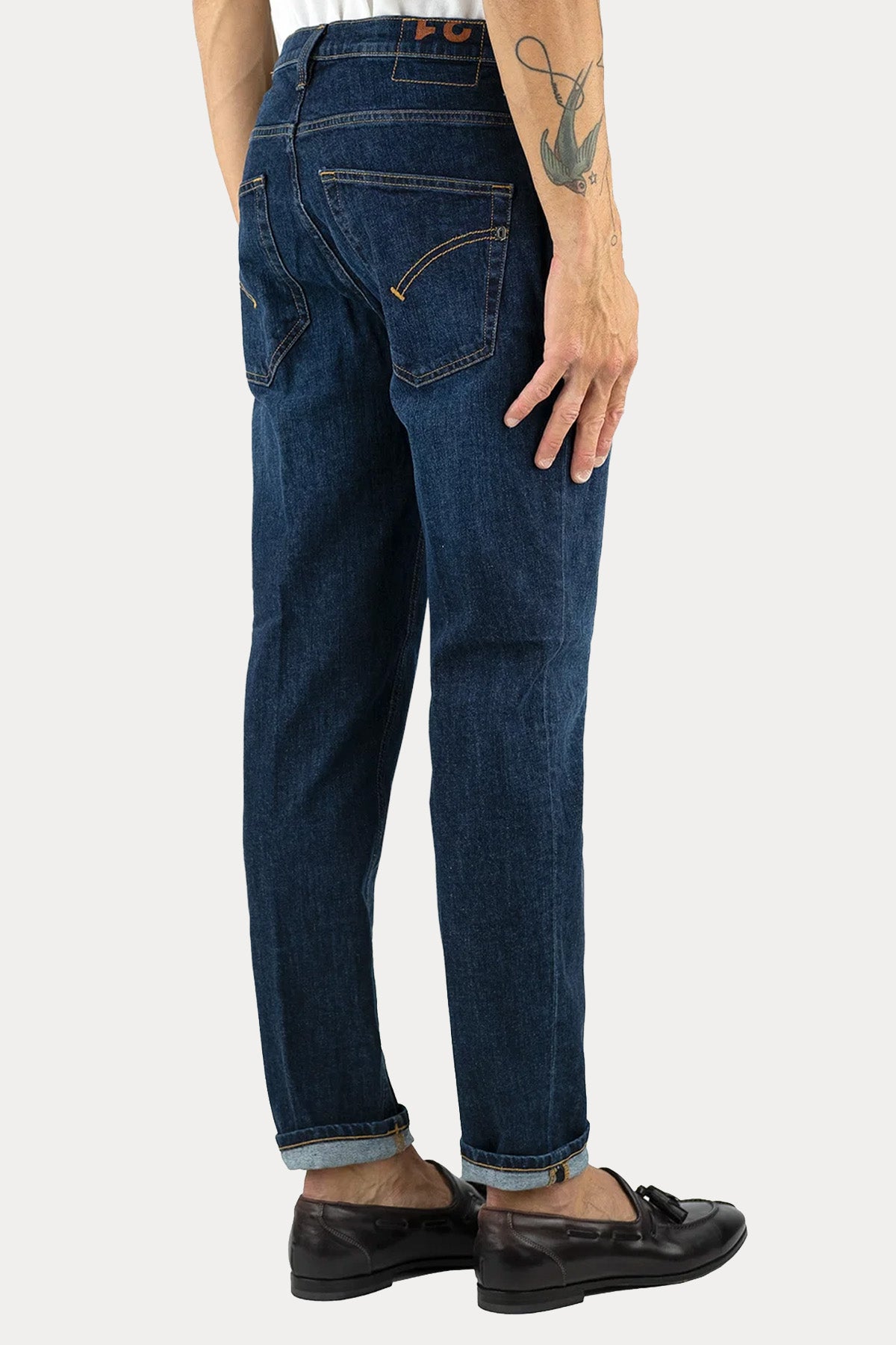 Dondup Brighton Carrot Fit Yıkamalı Jeans