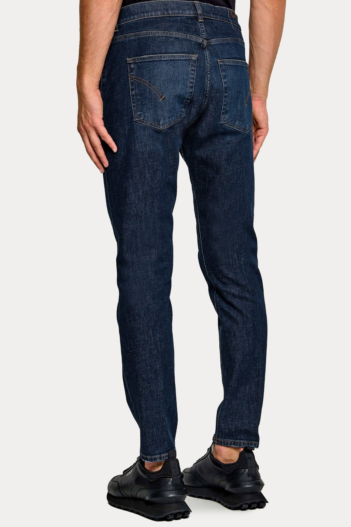 Dondup Jeff Carrot Fit Yandan Cepli Yıkamalı Jeans