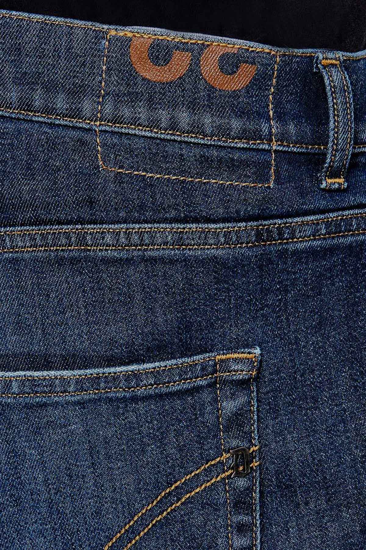 Dondup Jeff Carrot Fit Yandan Cepli Yıkamalı Jeans
