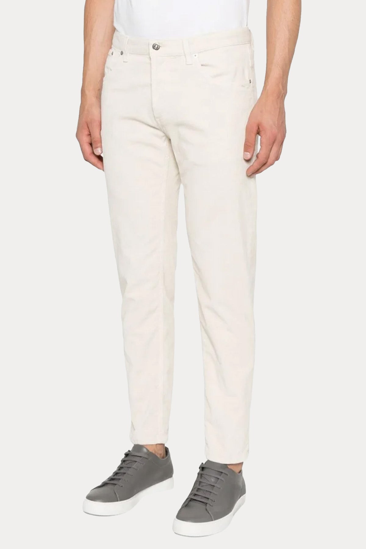 Dondup Brighton Carrot Fit Fitilli Kadife Pantolon