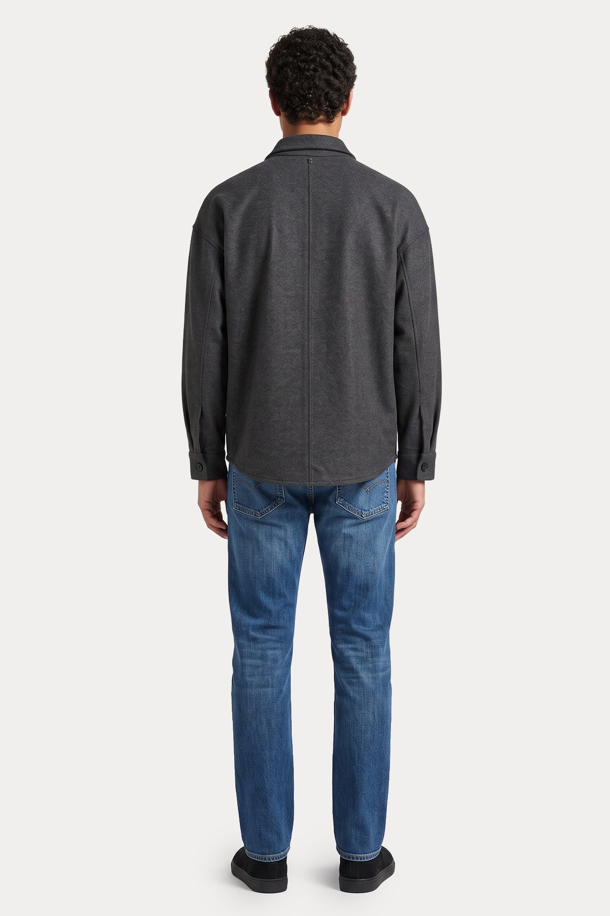 Dondup Regular Fit Streç Yün Gömlek