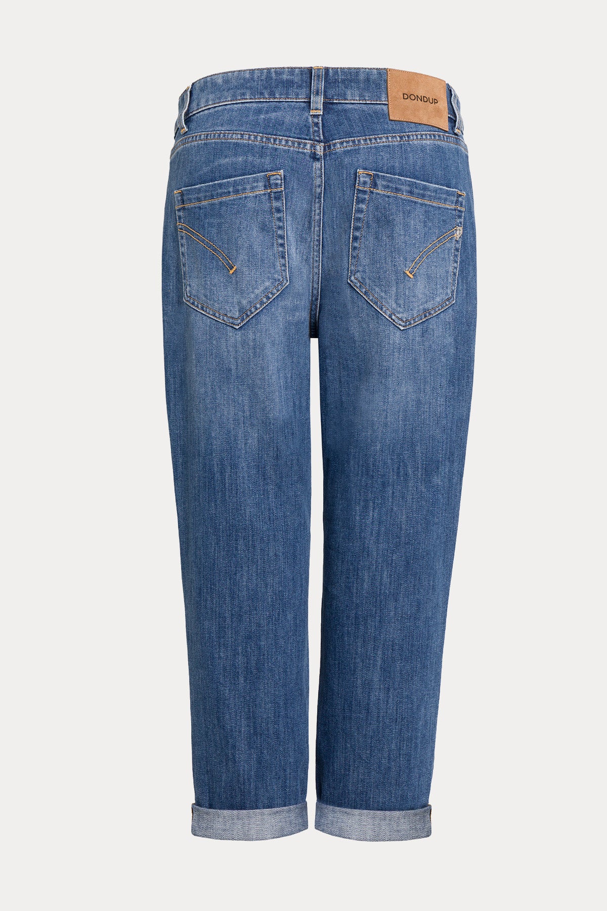Dondup Loose Fit Yıkamalı Streç Jeans