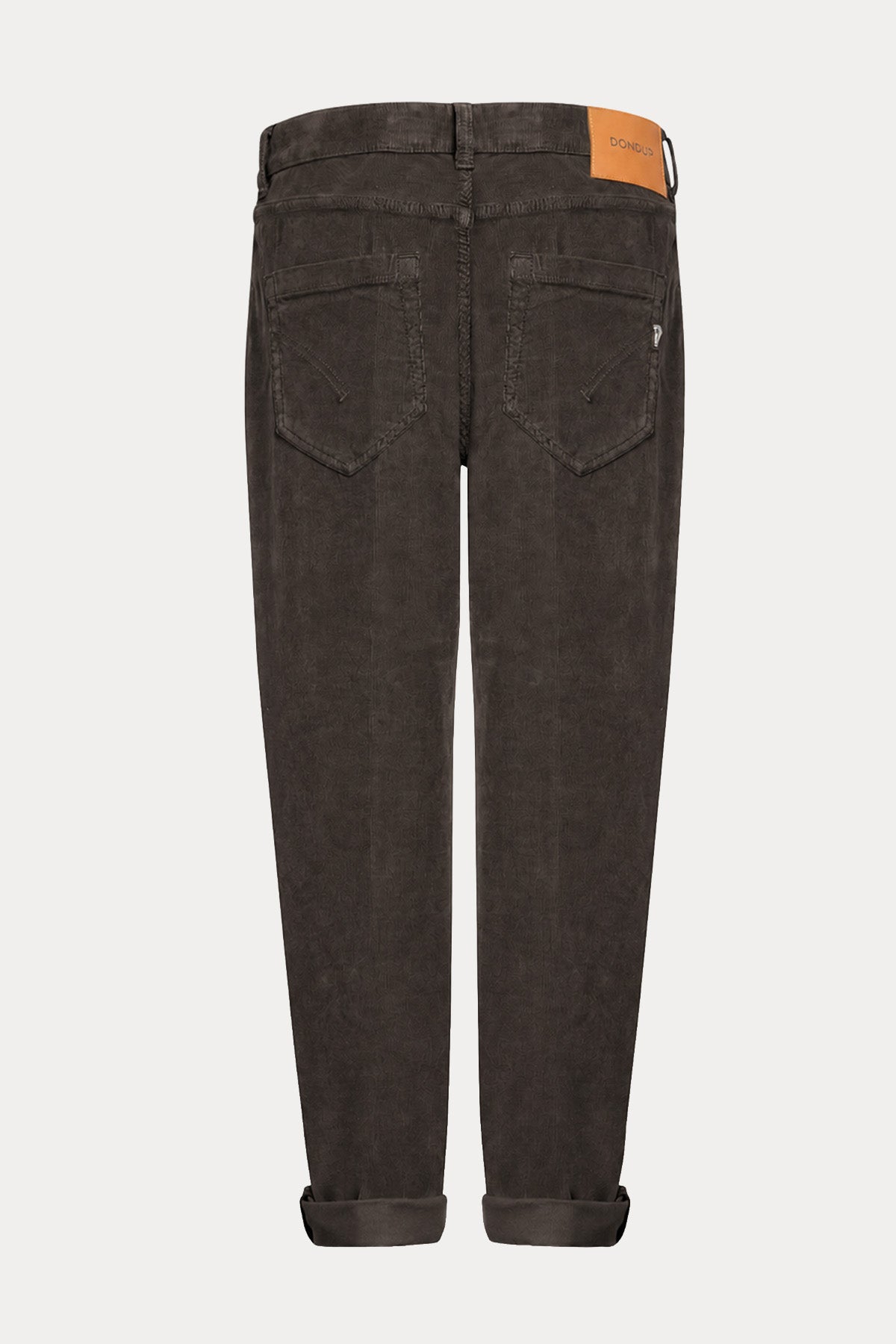 Dondup Koons Loose Fit Fitilli Kadife Pantolon