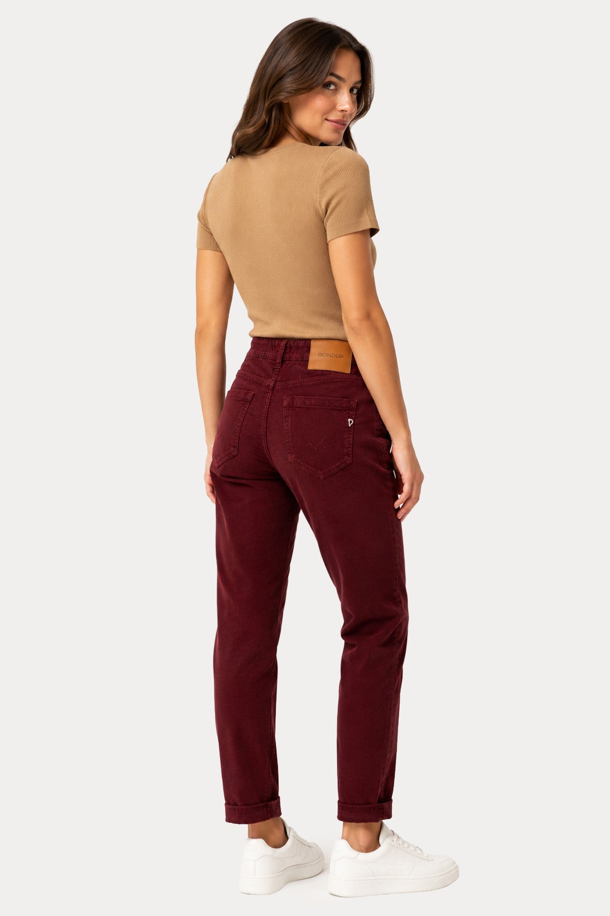 Dondup Koons Loose Fit Fitilli Kadife Pantolon