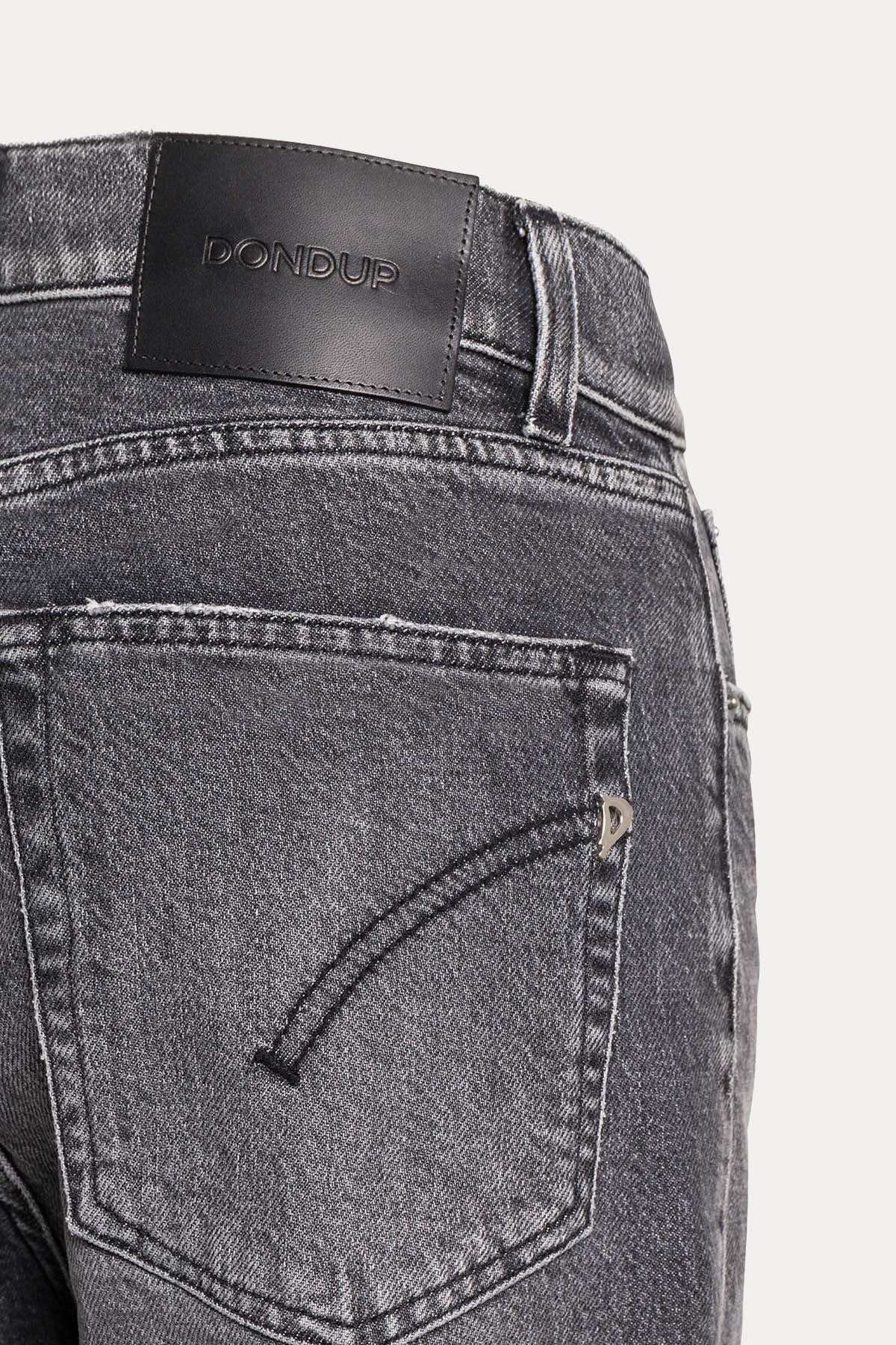 Dondup Amber Wide Leg Yüksek Bel Yıkamalı Jeans