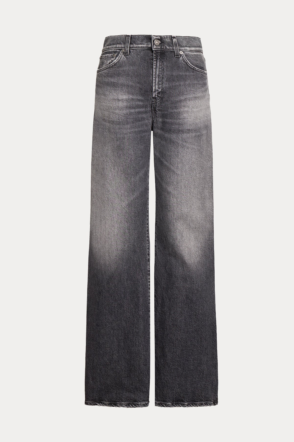 Dondup Amber Wide Leg Yüksek Bel Yıkamalı Jeans