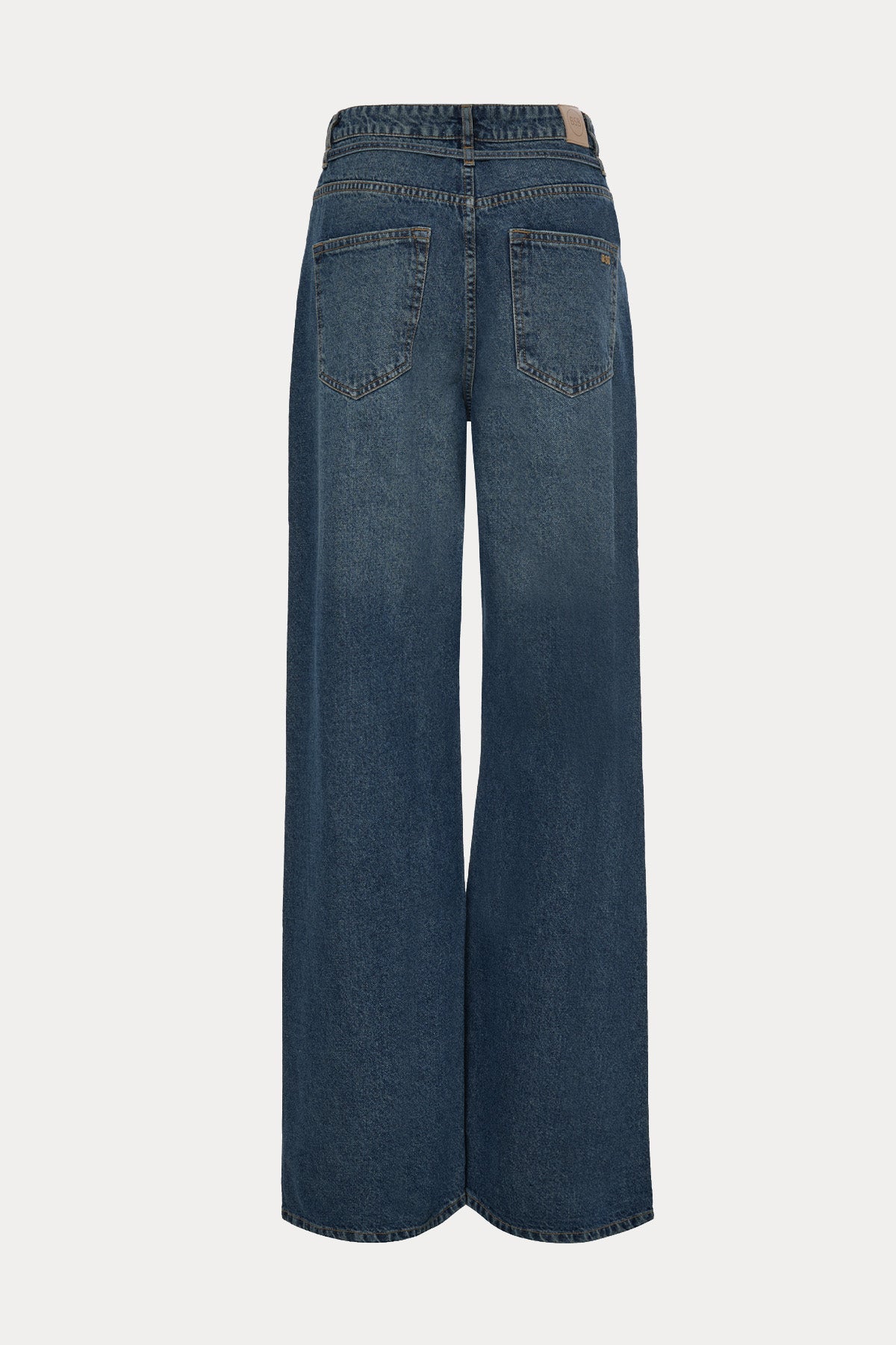 Bsb Wide Leg Yıkamalı Jeans