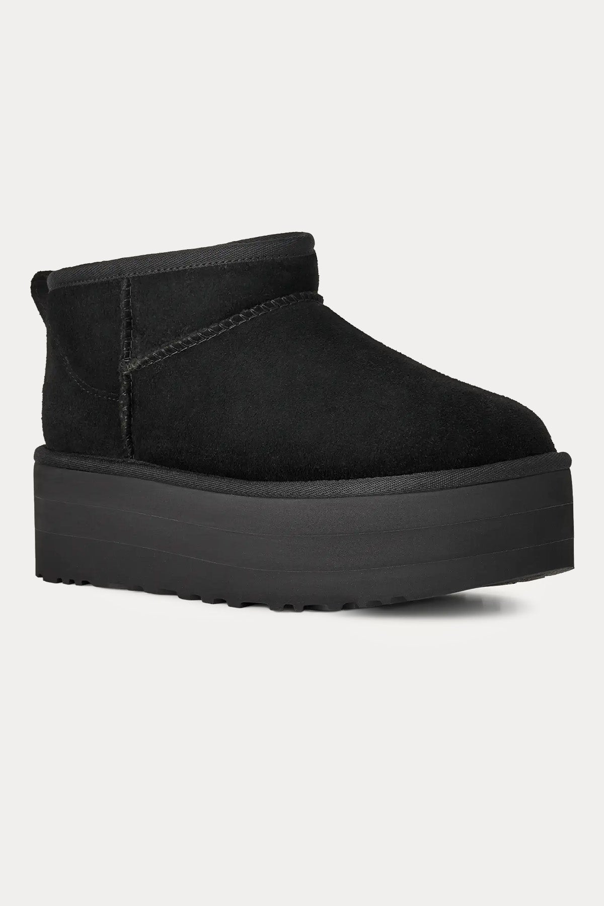 Ugg Black Classic Ultra Mini Platform Bot