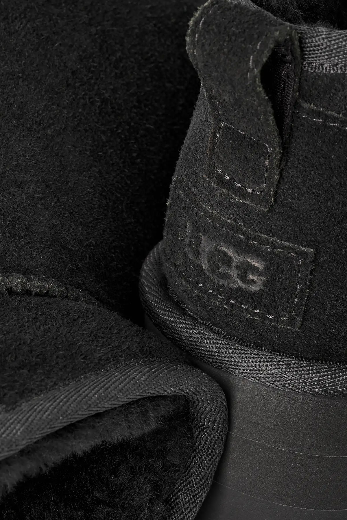 Ugg Black Classic Ultra Mini Platform Bot