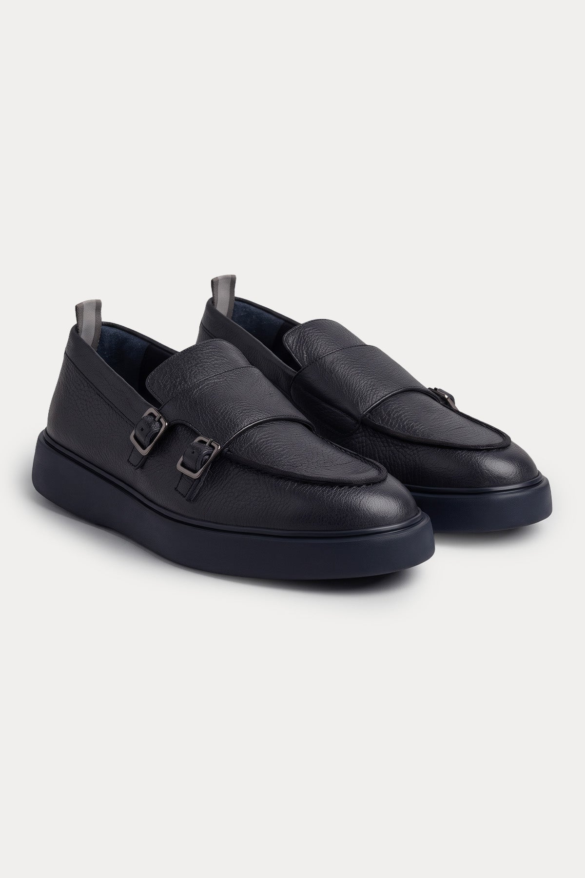 Officine Creative Frame Extralight Taban Çift Tokalı Deri Loafer Ayakkabı