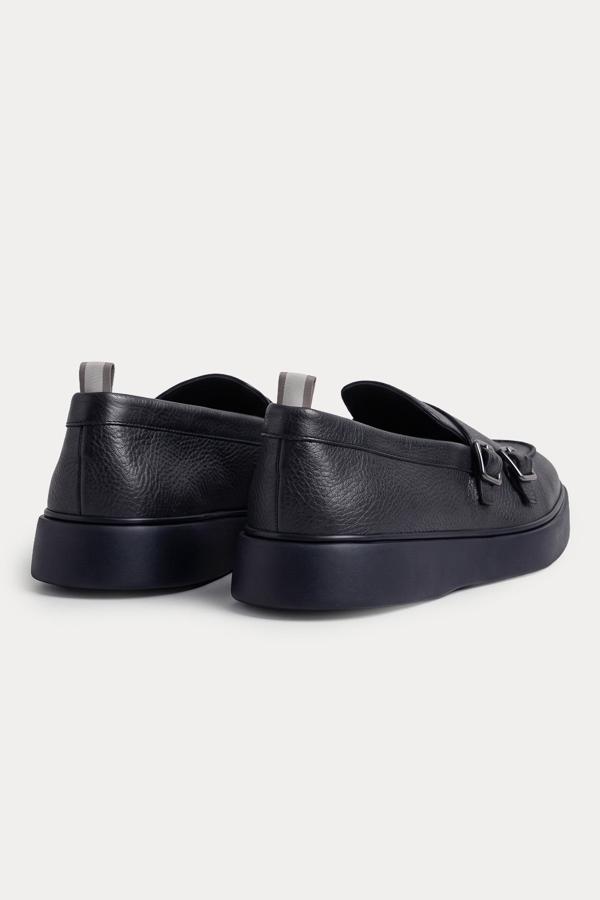 Officine Creative Frame Extralight Taban Çift Tokalı Deri Loafer Ayakkabı