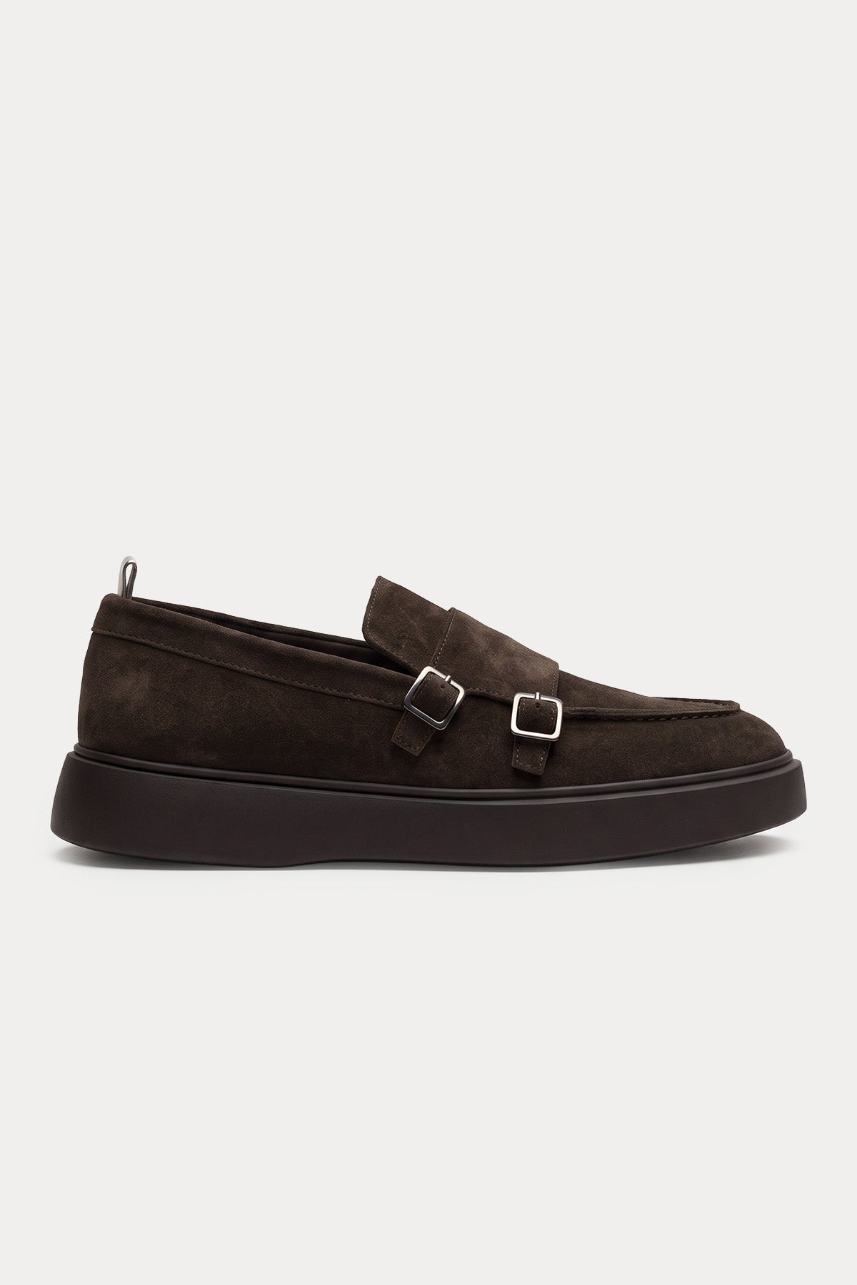 Officine Creative Frame Extralight Taban Çift Tokalı Süet Loafer Ayakkabı