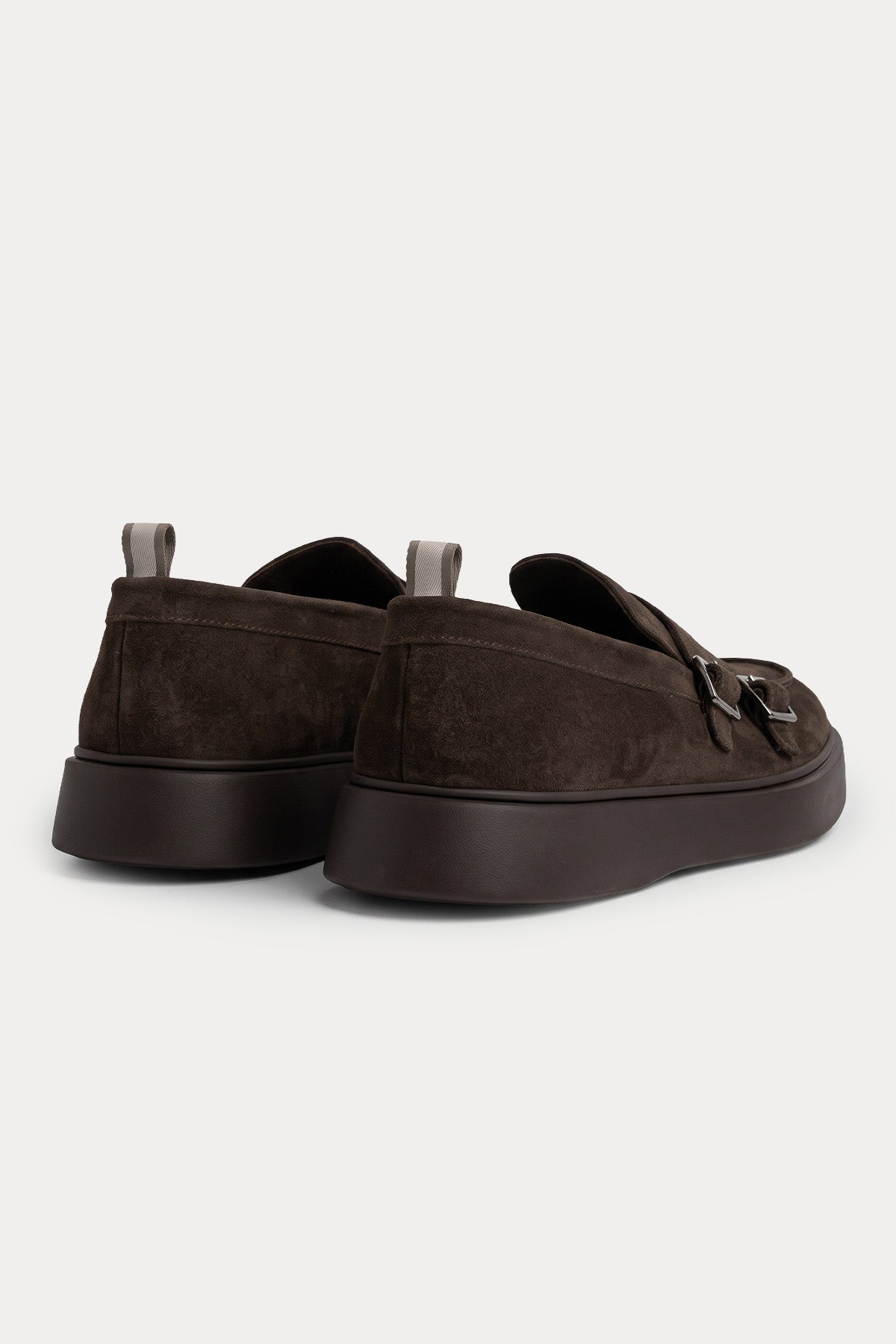 Officine Creative Frame Extralight Taban Çift Tokalı Süet Loafer Ayakkabı