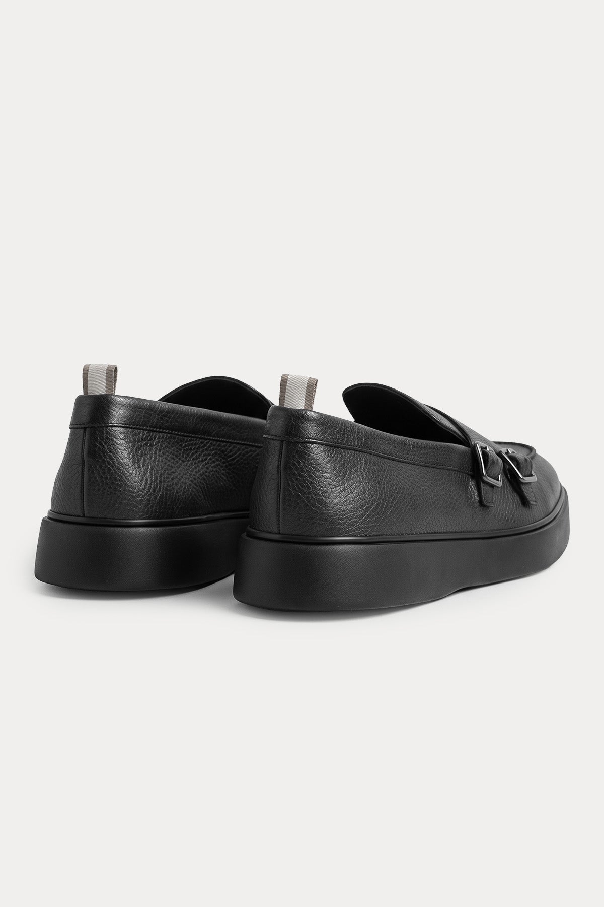 Officine Creative Frame Extralight Taban Çift Tokalı Deri Loafer Ayakkabı