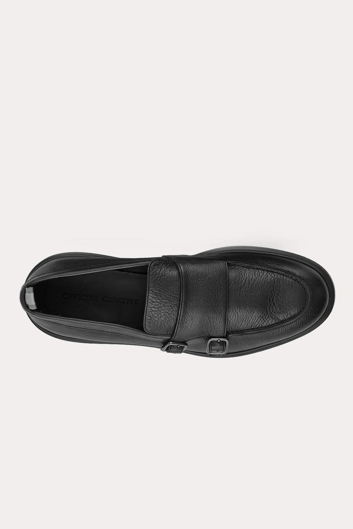 Officine Creative Frame Extralight Taban Çift Tokalı Deri Loafer Ayakkabı