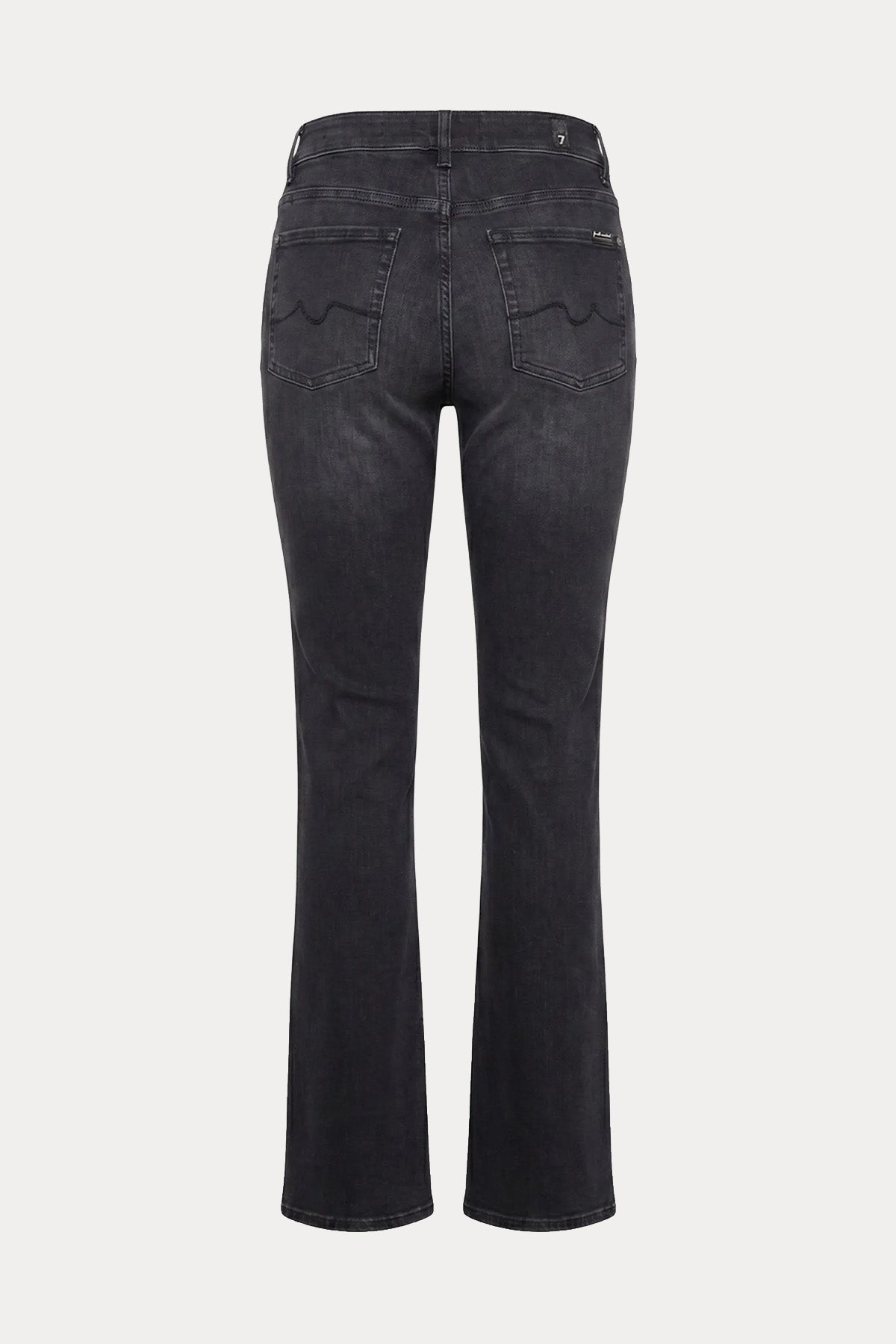 7 For All Mankind Leggy Bootcut Yüksek Belli Yıkamalı Streç Jeans