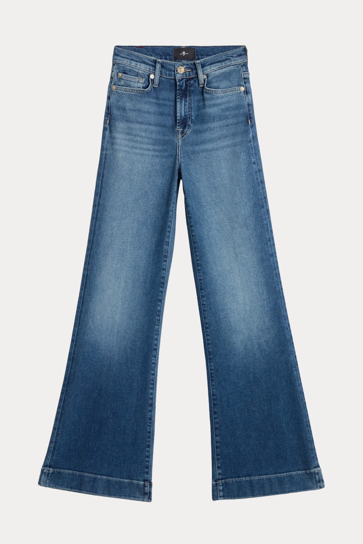 7 For All Mankind Flare Streç Yıkamalı Jeans