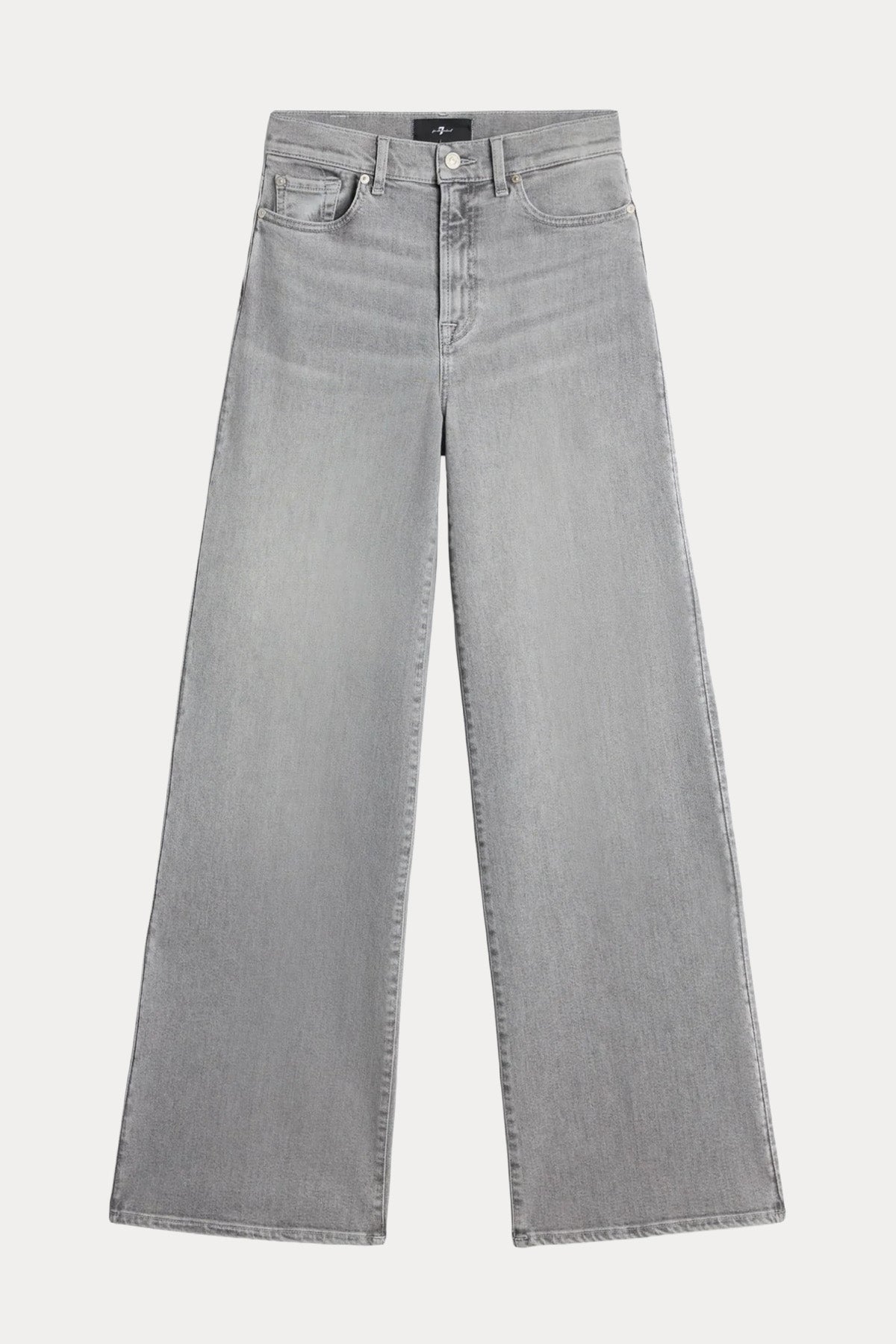 7 For All Mankind Wide Leg Yüksek Belli Streç Yıkamalı Jeans