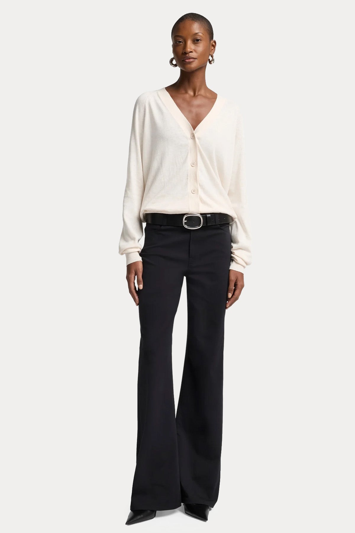 7 For All Mankind Wide Leg Yüksek Belli Streç Jeans