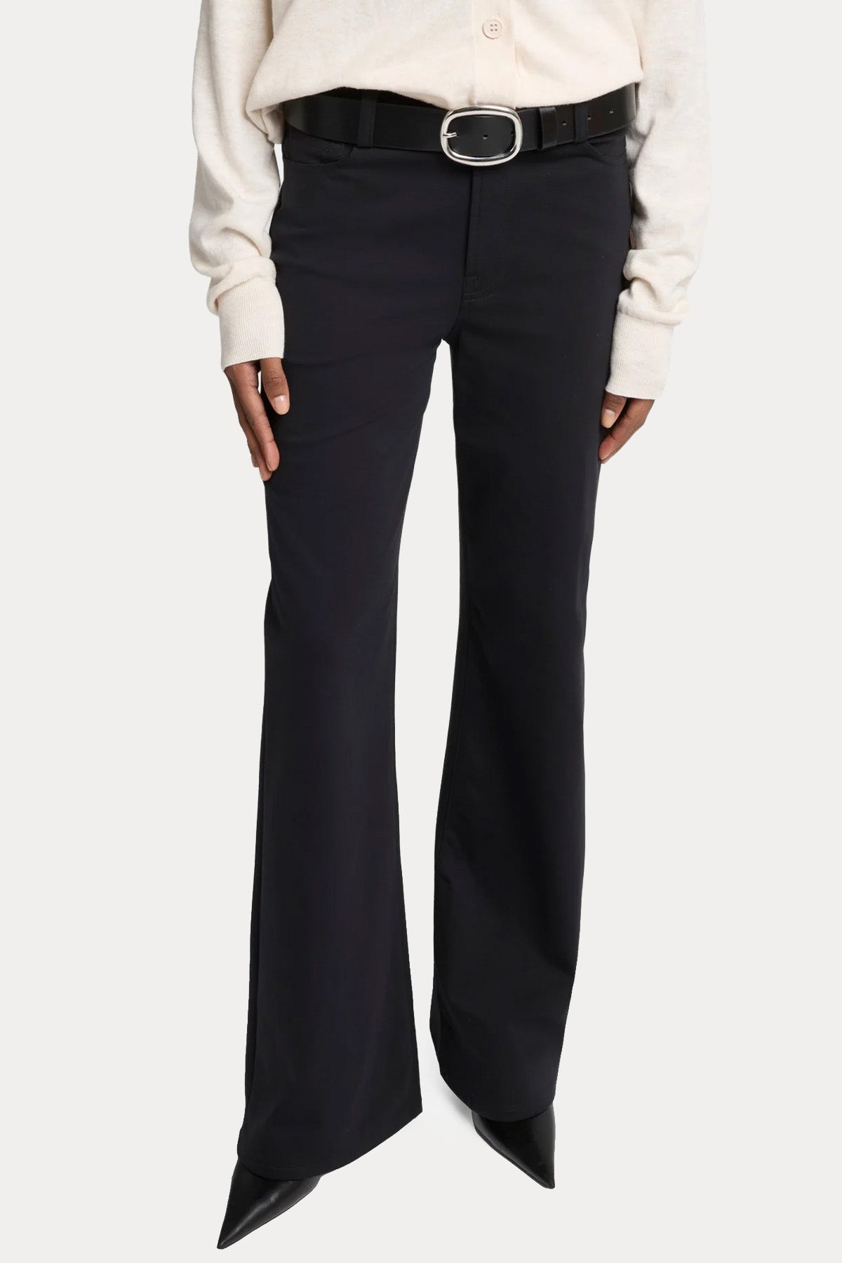 7 For All Mankind Wide Leg Yüksek Belli Streç Jeans