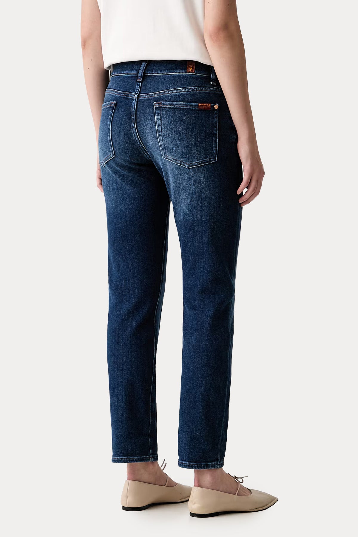7 For All Mankind Relaxed Skinny Fit Streç Jeans