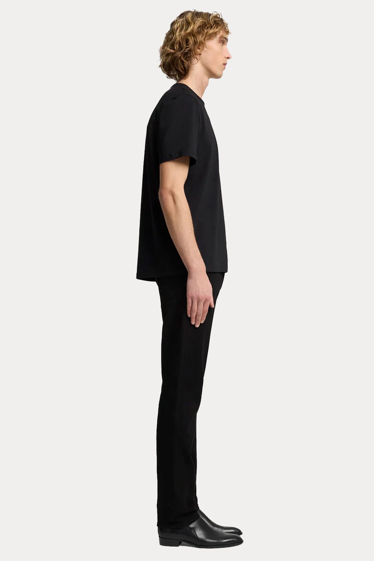 7 For All Mankind Yuvarlak Yaka Luxe Performance Streç T-shirt