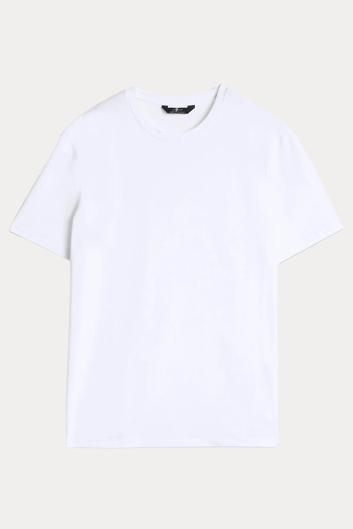 7 For All Mankind Yuvarlak Yaka Luxe Performance Streç T-shirt