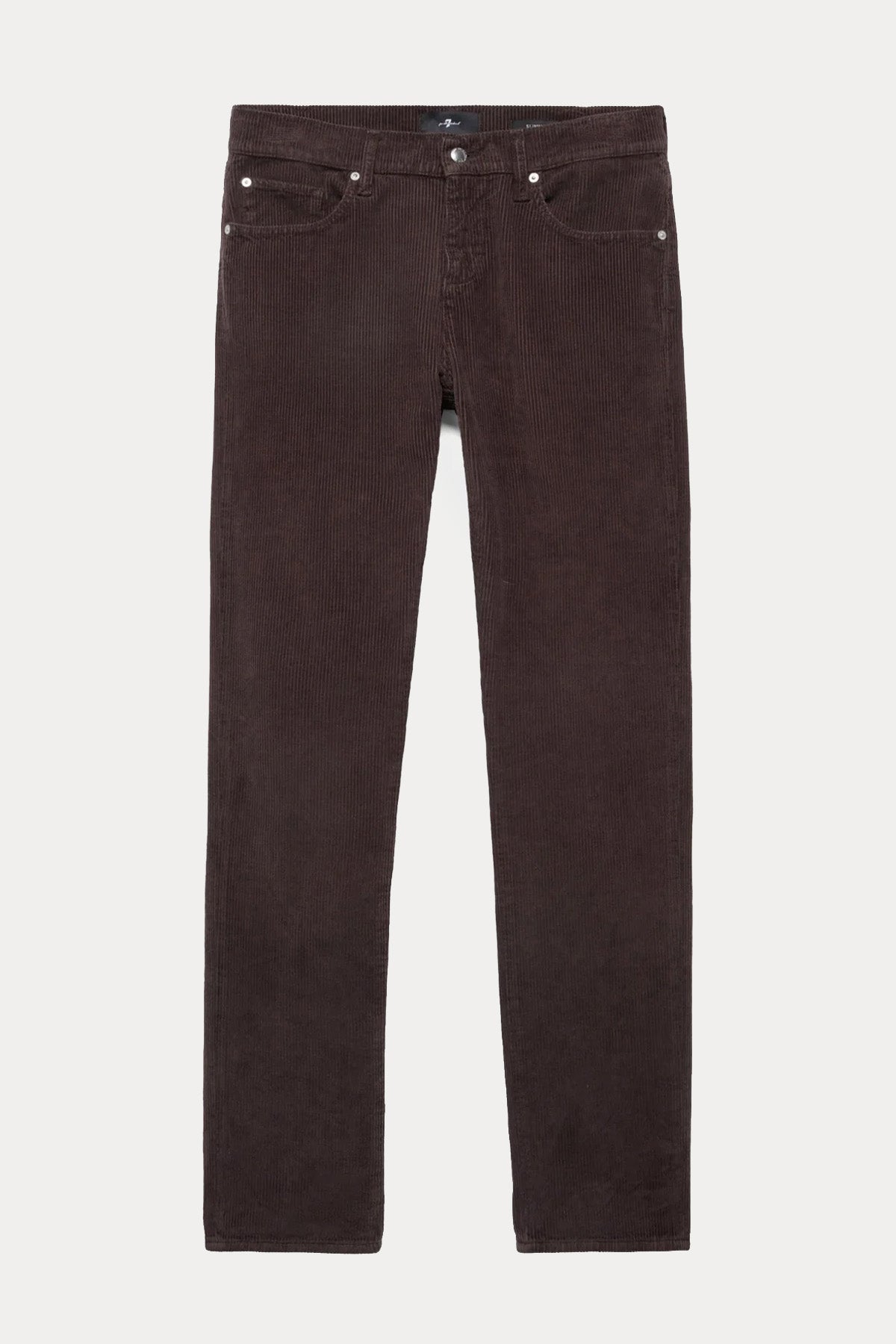 7 For All Mankind Slimmy Classic Slim Fit Fitilli Kadife Pantolon