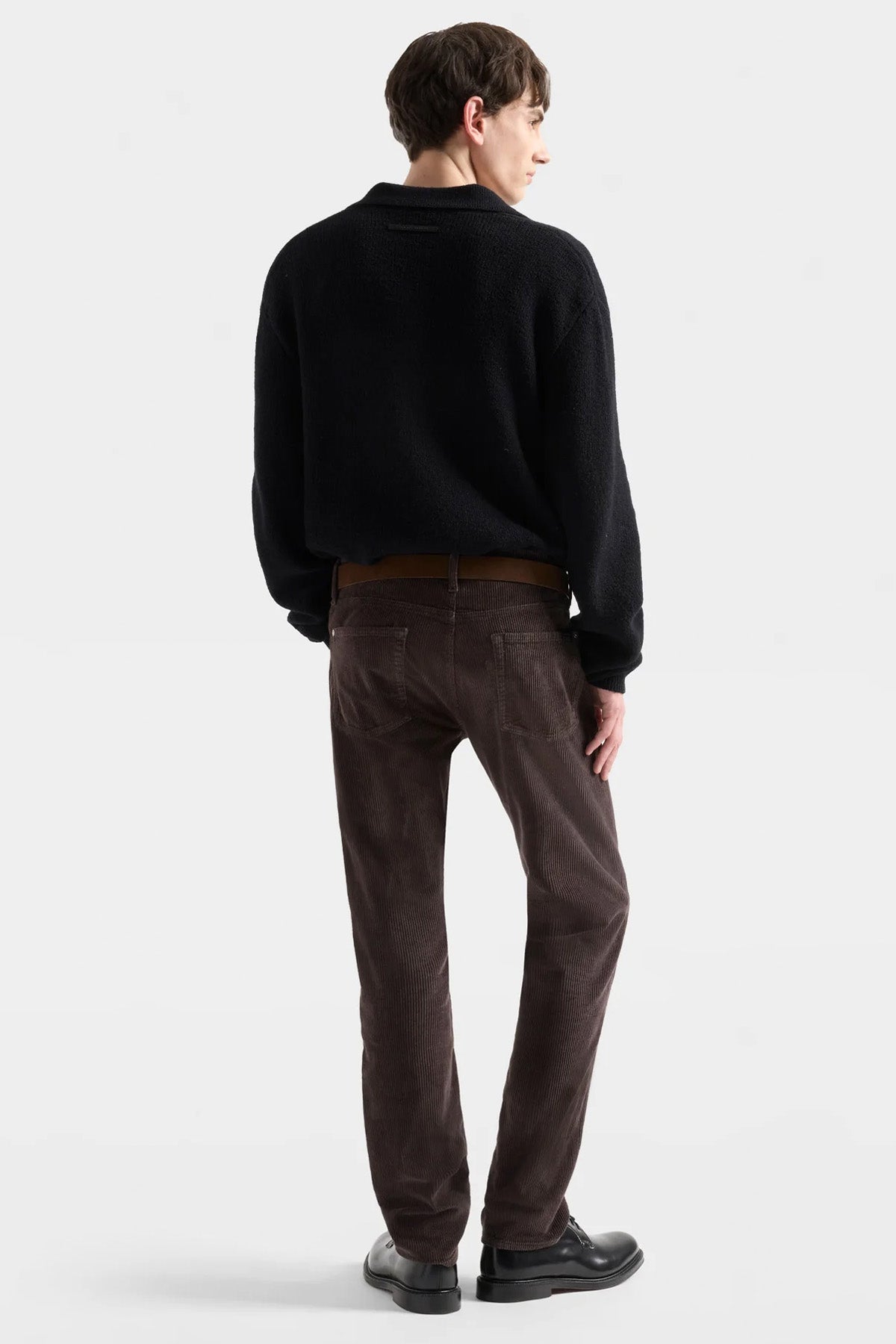 7 For All Mankind Slimmy Classic Slim Fit Fitilli Kadife Pantolon