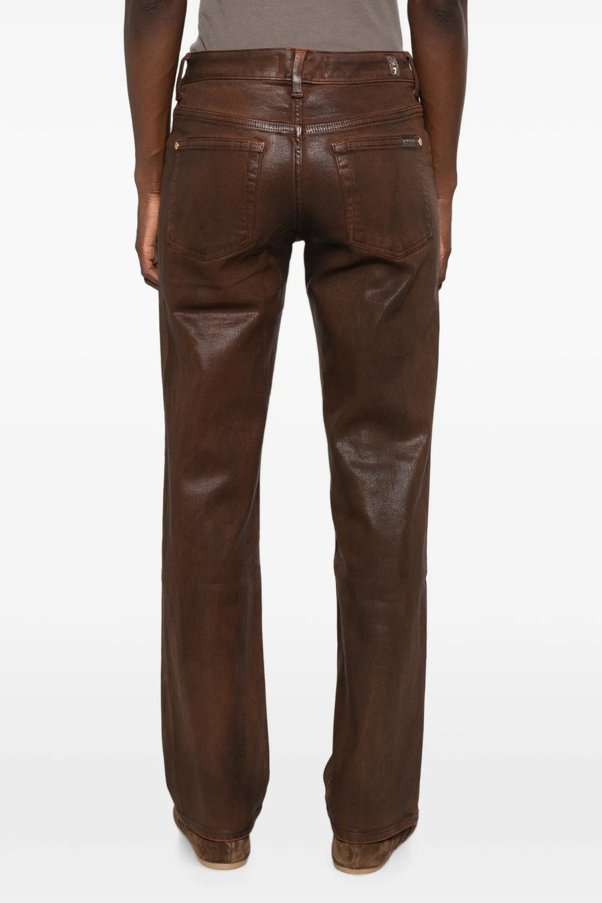 7 For All Mankind Calie Straight Fit Mumlu Kumaş Jeans