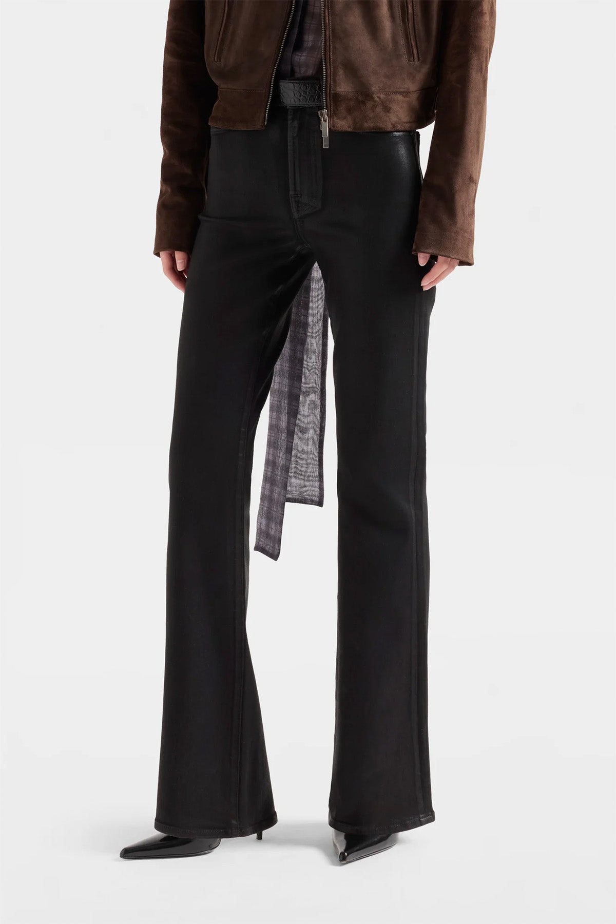 7 For All Mankind Bootcut Yıkamalı Streç Jeans