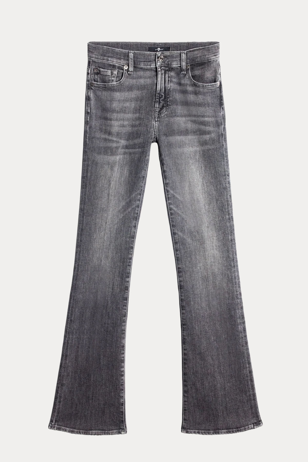 7 For All Mankind Slim Illusion Bootcut Yıkamalı Streç Jeans