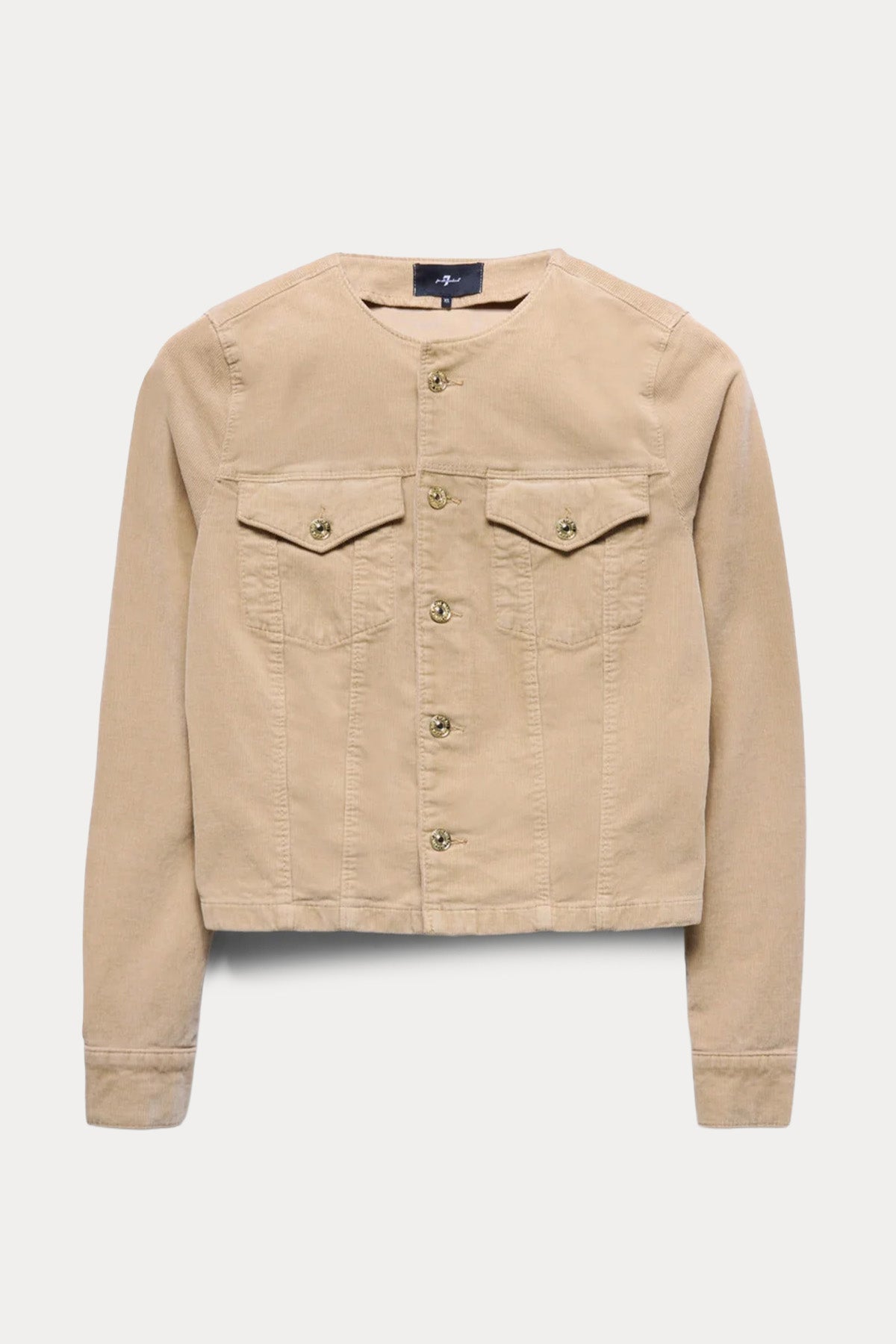 7 For All Mankind Regular Fit Fitilli Kadife Ceket