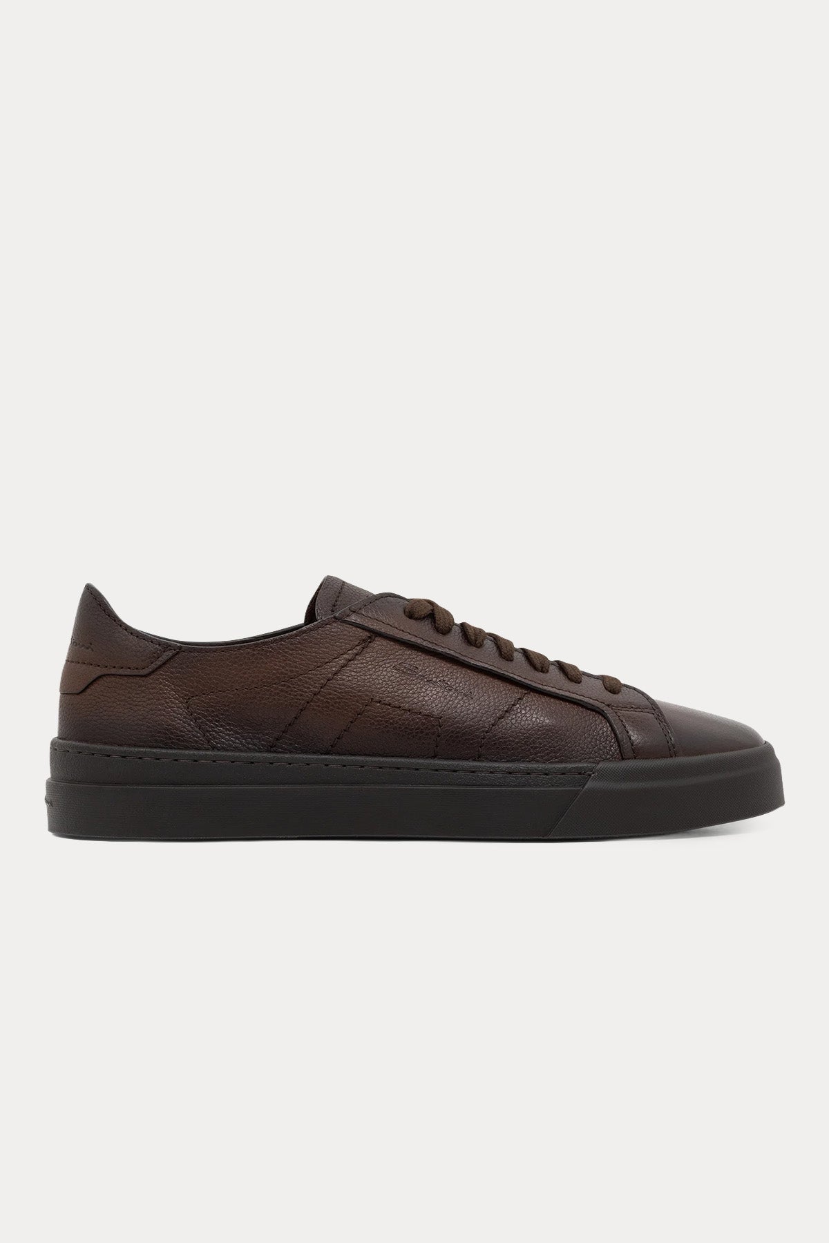 Santoni Double Buckle Deri Sneaker Ayakkabı
