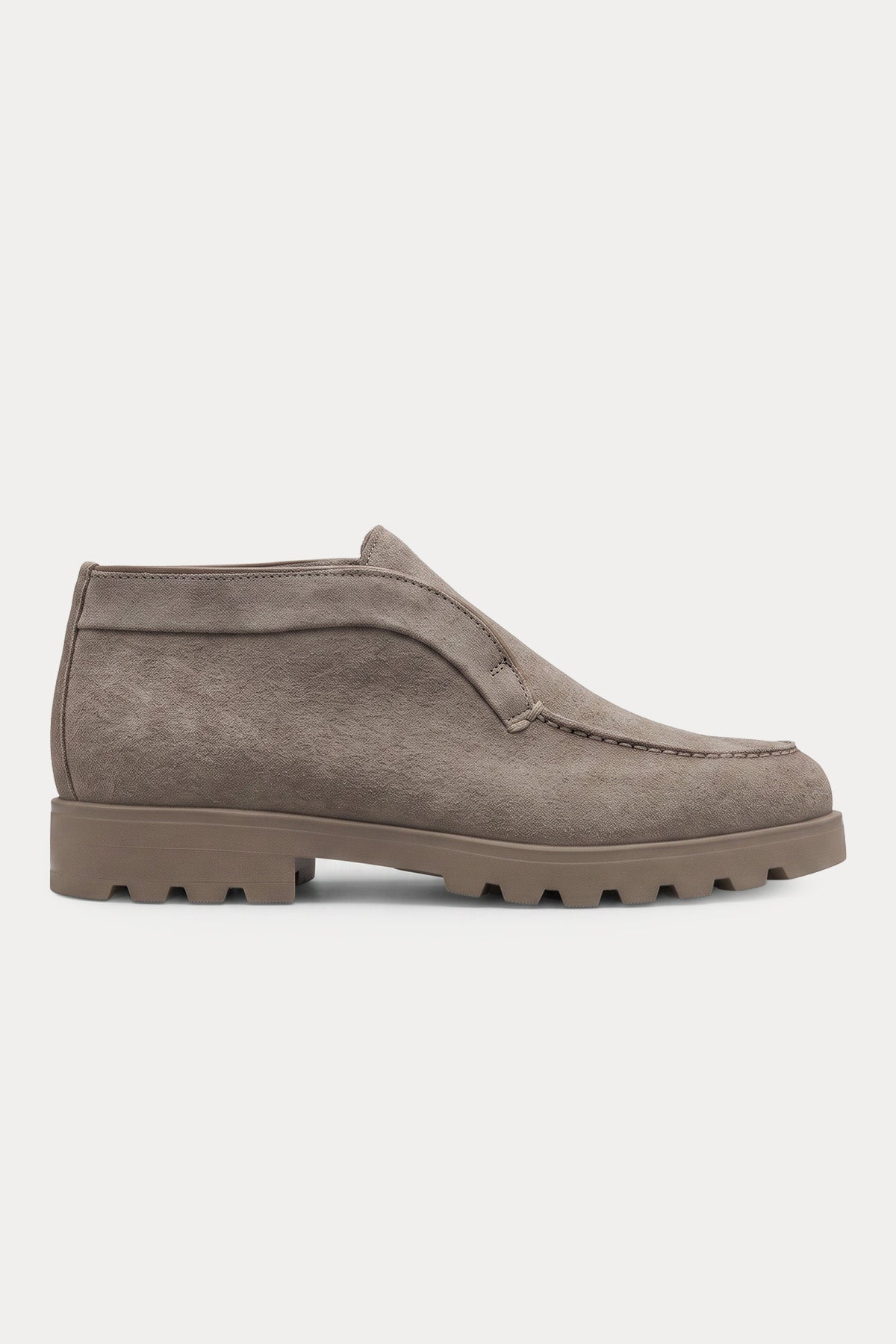 Santoni Lastik Bantlı Süet Kısa Bot