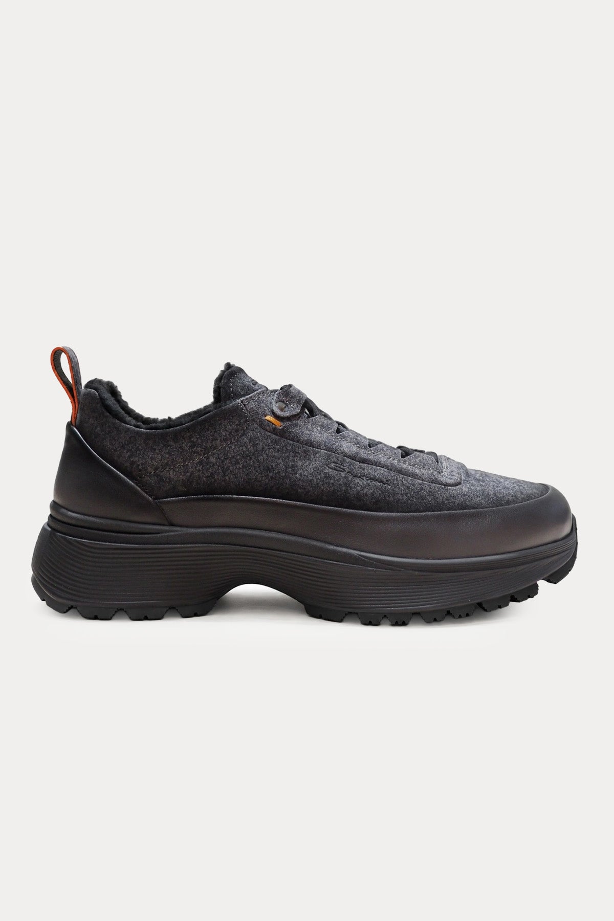Santoni Süet Deri Sneaker Ayakkabı