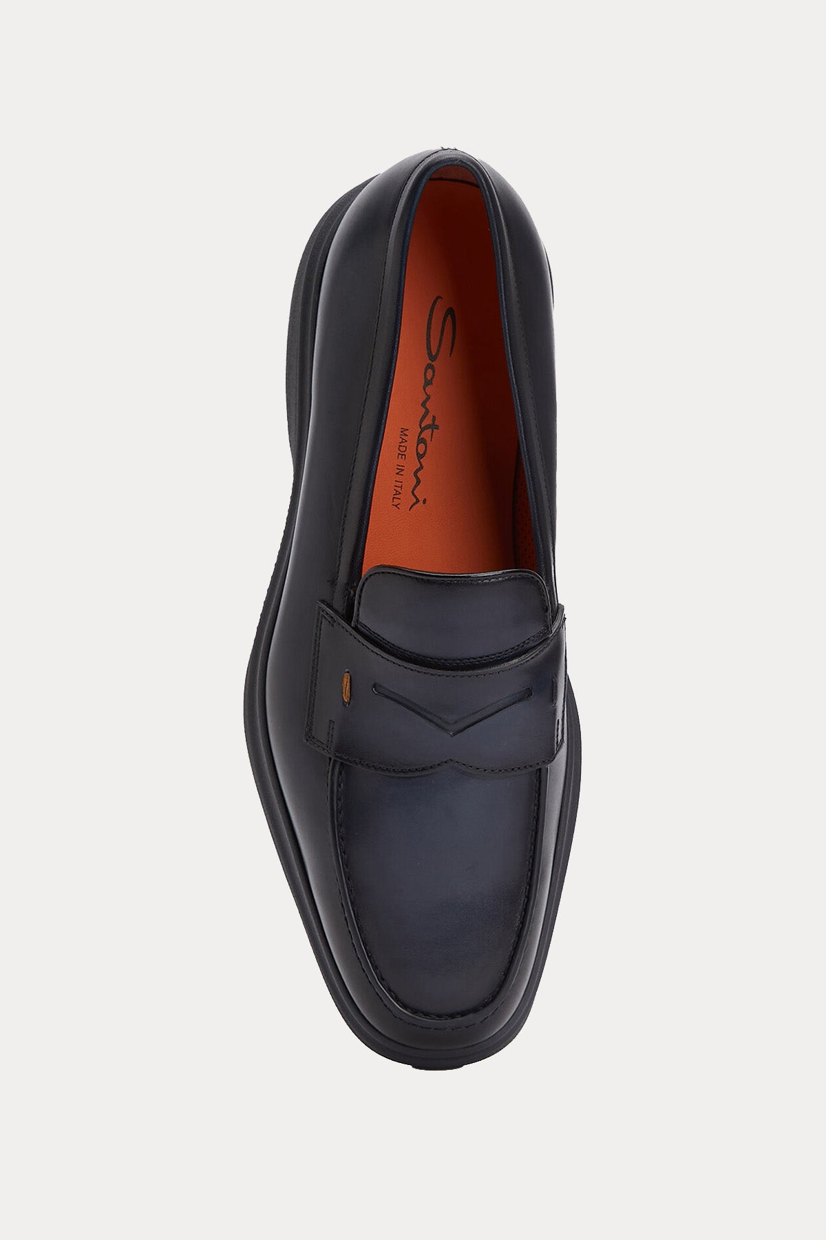 Santoni Easy Nova Deri Loafer Ayakkabı