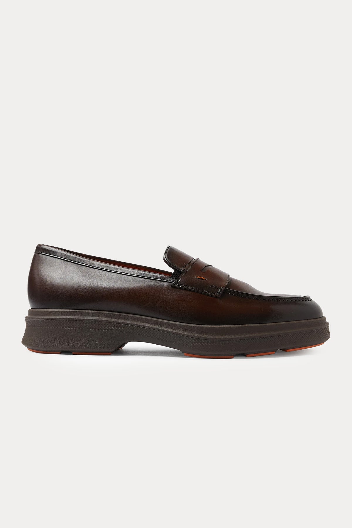 Santoni Easy Nova Deri Loafer Ayakkabı